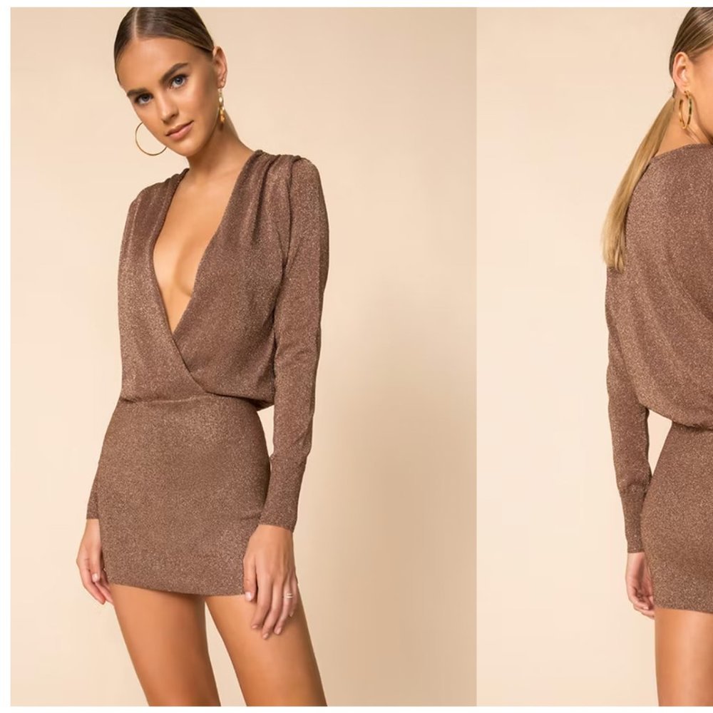 NWT Superdown Aura Mini Dress Size Large